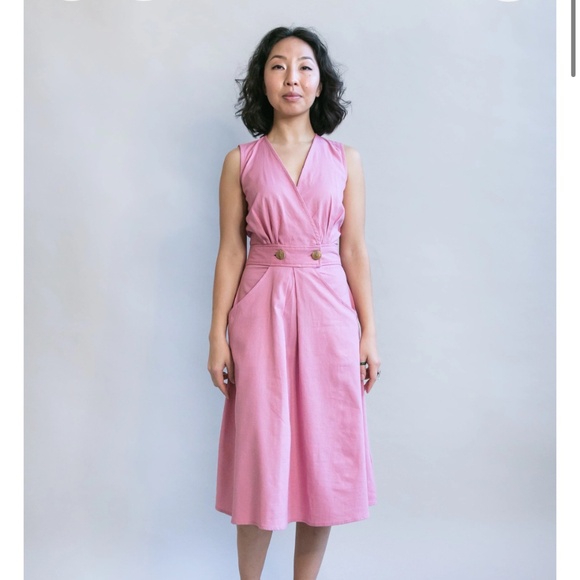 Field Day WINONA DRESS IN PRECIOUS PINK - Picture 1 of 11